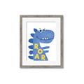 Picture of Blue Roar _GroupedProduct_Rectangle_Portrait_Mini_ _GroupedProduct_Rectangle_Portrait_Framed_Matted_