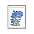Picture of Blue Roar _GroupedProduct_Rectangle_Portrait_Mini_ _GroupedProduct_Rectangle_Portrait_Framed_Matted_