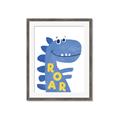Picture of Blue Roar _GroupedProduct_Rectangle_Portrait_Mini_ _GroupedProduct_Rectangle_Portrait_Framed_Matted_