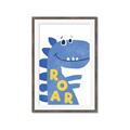 Picture of Blue Roar _GroupedProduct_Rectangle_Portrait_Mini_ _GroupedProduct_Rectangle_Portrait_Framed_Matted_