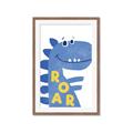 Picture of Blue Roar _GroupedProduct_Rectangle_Portrait_Mini_ _GroupedProduct_Rectangle_Portrait_Framed_Matted_