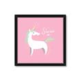 Picture of Shine On Unicorn Pink _GroupedProduct_Square_Mini_ _GroupedProduct_Square_Framed_Matted_