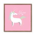 Picture of Shine On Unicorn Pink _GroupedProduct_Square_Mini_ _GroupedProduct_Square_Framed_Matted_