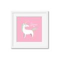 Picture of Shine On Unicorn Pink _GroupedProduct_Square_Mini_ _GroupedProduct_Square_Framed_Matted_