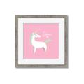 Picture of Shine On Unicorn Pink _GroupedProduct_Square_Mini_ _GroupedProduct_Square_Framed_Matted_