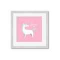 Picture of Shine On Unicorn Pink _GroupedProduct_Square_Mini_ _GroupedProduct_Square_Framed_Matted_