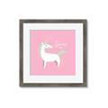 Picture of Shine On Unicorn Pink _GroupedProduct_Square_Mini_ _GroupedProduct_Square_Framed_Matted_