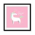 Picture of Shine On Unicorn Pink _GroupedProduct_Square_Mini_ _GroupedProduct_Square_Framed_Matted_