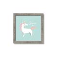 Picture of Shine On Unicorn Blue _GroupedProduct_Square_Mini_ _GroupedProduct_Square_Framed_Matted_