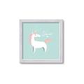 Picture of Shine On Unicorn Blue _GroupedProduct_Square_Mini_ _GroupedProduct_Square_Framed_Matted_