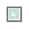 Picture of Shine On Unicorn Blue _GroupedProduct_Square_Mini_ _GroupedProduct_Square_Framed_Matted_