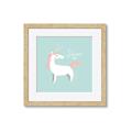 Picture of Shine On Unicorn Blue _GroupedProduct_Square_Mini_ _GroupedProduct_Square_Framed_Matted_