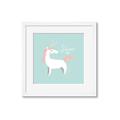 Picture of Shine On Unicorn Blue _GroupedProduct_Square_Mini_ _GroupedProduct_Square_Framed_Matted_