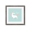 Picture of Shine On Unicorn Blue _GroupedProduct_Square_Mini_ _GroupedProduct_Square_Framed_Matted_