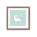Picture of Shine On Unicorn Blue _GroupedProduct_Square_Mini_ _GroupedProduct_Square_Framed_Matted_