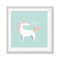 Picture of Shine On Unicorn Blue _GroupedProduct_Square_Mini_ _GroupedProduct_Square_Framed_Matted_
