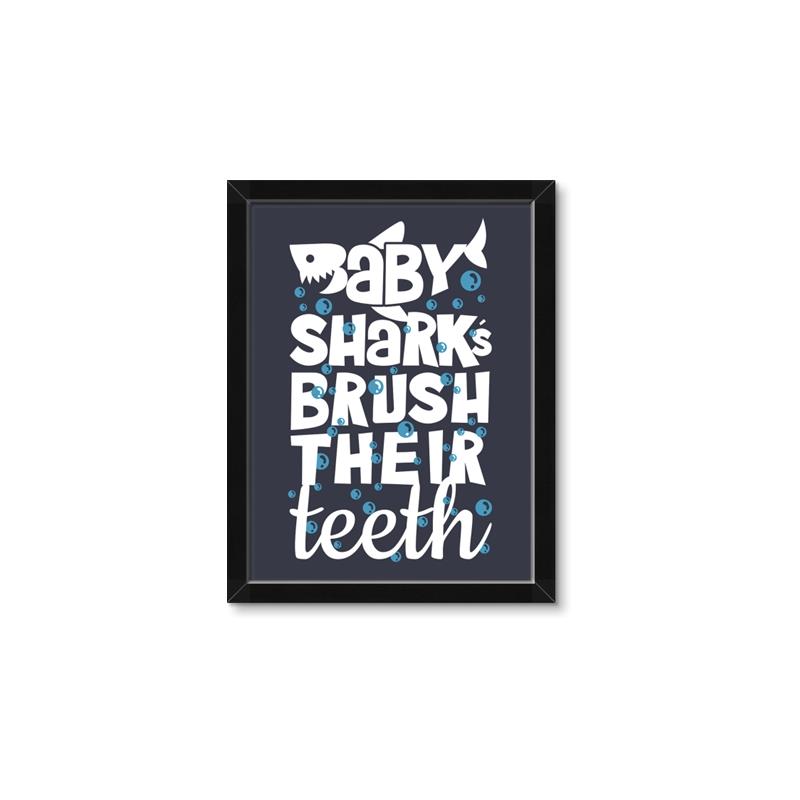 Picture of Sharky Teeth _GroupedProduct_Rectangle_Portrait_Mini_ _GroupedProduct_Rectangle_Portrait_Framed_Matted_