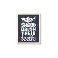 Picture of Sharky Teeth _GroupedProduct_Rectangle_Portrait_Mini_ _GroupedProduct_Rectangle_Portrait_Framed_Matted_