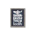 Picture of Sharky Teeth _GroupedProduct_Rectangle_Portrait_Mini_ _GroupedProduct_Rectangle_Portrait_Framed_Matted_