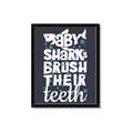 Picture of Sharky Teeth _GroupedProduct_Rectangle_Portrait_Mini_ _GroupedProduct_Rectangle_Portrait_Framed_Matted_