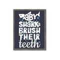 Picture of Sharky Teeth _GroupedProduct_Rectangle_Portrait_Mini_ _GroupedProduct_Rectangle_Portrait_Framed_Matted_