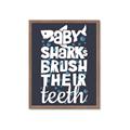 Picture of Sharky Teeth _GroupedProduct_Rectangle_Portrait_Mini_ _GroupedProduct_Rectangle_Portrait_Framed_Matted_
