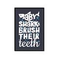 Picture of Sharky Teeth _GroupedProduct_Rectangle_Portrait_Mini_ _GroupedProduct_Rectangle_Portrait_Framed_Matted_