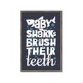 Picture of Sharky Teeth _GroupedProduct_Rectangle_Portrait_Mini_ _GroupedProduct_Rectangle_Portrait_Framed_Matted_