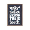 Picture of Sharky Teeth _GroupedProduct_Rectangle_Portrait_Mini_ _GroupedProduct_Rectangle_Portrait_Framed_Matted_