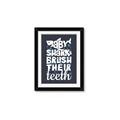 Picture of Sharky Teeth _GroupedProduct_Rectangle_Portrait_Mini_ _GroupedProduct_Rectangle_Portrait_Framed_Matted_