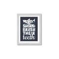 Picture of Sharky Teeth _GroupedProduct_Rectangle_Portrait_Mini_ _GroupedProduct_Rectangle_Portrait_Framed_Matted_