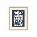 Picture of Sharky Teeth _GroupedProduct_Rectangle_Portrait_Mini_ _GroupedProduct_Rectangle_Portrait_Framed_Matted_