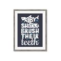 Picture of Sharky Teeth _GroupedProduct_Rectangle_Portrait_Mini_ _GroupedProduct_Rectangle_Portrait_Framed_Matted_
