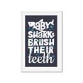 Picture of Sharky Teeth _GroupedProduct_Rectangle_Portrait_Mini_ _GroupedProduct_Rectangle_Portrait_Framed_Matted_