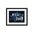 Picture of Roarsome _GroupedProduct_Rectangle_Landscape_Mini_ _GroupedProduct_Rectangle_Landscape_Framed_Matted_