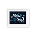 Picture of Roarsome _GroupedProduct_Rectangle_Landscape_Mini_ _GroupedProduct_Rectangle_Landscape_Framed_Matted_