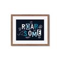 Picture of Roarsome _GroupedProduct_Rectangle_Landscape_Mini_ _GroupedProduct_Rectangle_Landscape_Framed_Matted_