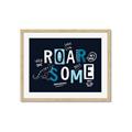 Picture of Roarsome _GroupedProduct_Rectangle_Landscape_Mini_ _GroupedProduct_Rectangle_Landscape_Framed_Matted_