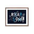 Picture of Roarsome _GroupedProduct_Rectangle_Landscape_Mini_ _GroupedProduct_Rectangle_Landscape_Framed_Matted_