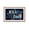 Picture of Roarsome _GroupedProduct_Rectangle_Landscape_Mini_ _GroupedProduct_Rectangle_Landscape_Framed_Matted_