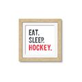 Picture of Eat Sleep Hockey _GroupedProduct_Square_Mini_ _GroupedProduct_Square_Framed_Matted_