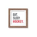 Picture of Eat Sleep Hockey _GroupedProduct_Square_Mini_ _GroupedProduct_Square_Framed_Matted_