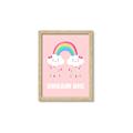 Picture of Dream Big Rainbow _GroupedProduct_Rectangle_Portrait_Mini_ _GroupedProduct_Rectangle_Portrait_Framed_Matted_