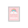 Picture of Dream Big Rainbow _GroupedProduct_Rectangle_Portrait_Mini_ _GroupedProduct_Rectangle_Portrait_Framed_Matted_