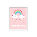 Picture of Dream Big Rainbow _GroupedProduct_Rectangle_Portrait_Mini_ _GroupedProduct_Rectangle_Portrait_Framed_Matted_