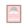 Picture of Dream Big Rainbow _GroupedProduct_Rectangle_Portrait_Mini_ _GroupedProduct_Rectangle_Portrait_Framed_Matted_