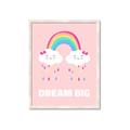 Picture of Dream Big Rainbow _GroupedProduct_Rectangle_Portrait_Mini_ _GroupedProduct_Rectangle_Portrait_Framed_Matted_