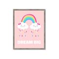 Picture of Dream Big Rainbow _GroupedProduct_Rectangle_Portrait_Mini_ _GroupedProduct_Rectangle_Portrait_Framed_Matted_