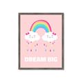 Picture of Dream Big Rainbow _GroupedProduct_Rectangle_Portrait_Mini_ _GroupedProduct_Rectangle_Portrait_Framed_Matted_