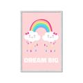 Picture of Dream Big Rainbow _GroupedProduct_Rectangle_Portrait_Mini_ _GroupedProduct_Rectangle_Portrait_Framed_Matted_